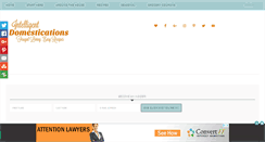 Desktop Screenshot of intelligentdomestications.com